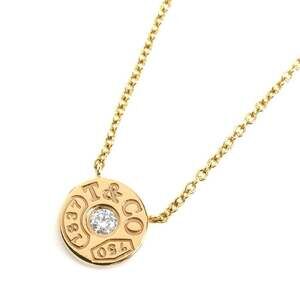 TIFFANY 18k Gold Diamond Necklace